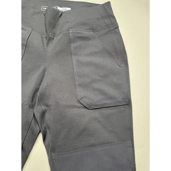 Carhartt Pants Womens Small Gray Fitted BN2482-W Workwear Stretch Nylon Pockets - Picture 3 of 12